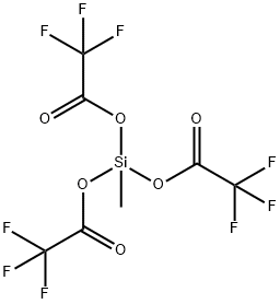 METHYLTRIS(TRIFLUOROACETOXY)SILANE Struktur