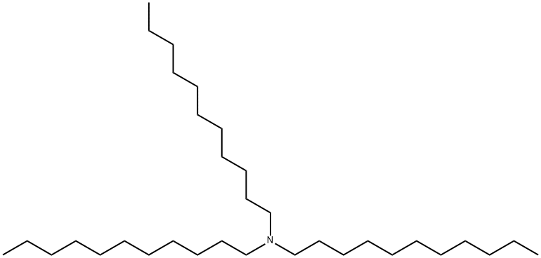 三( 十一烷基)胺,42910-16-7,结构式