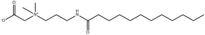 ジメチル[3-(ドデカノイルアミノ)プロピル]アミニオアセタート 化学構造式