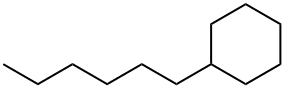 n-己基环己烷,4292-75-5,结构式