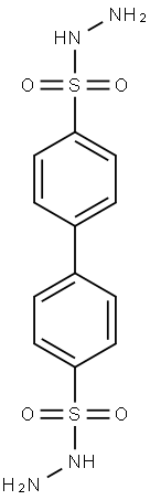 4,4'-Bi(benzenesulfonohydrazide) Structure