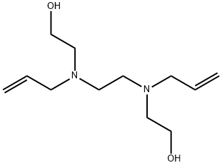 2,2'-[1,2-Ethanediylbis(2-propenylimino)]bisethanol 结构式
