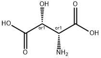 DL-THREO-BETA-HYDROXYASPARTIC ACID Struktur