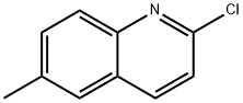 2-CHLORO-6-METHYL-QUINOLINE Struktur