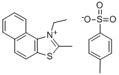 1-ETHYL-2-METHYLNAPHTHO[1,2-D]THIAZOLIUM P-TOLUENESULFONATE Structure