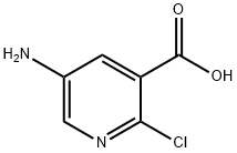 5-AMINO-2-CHLORO-NICOTINIC ACID Structure