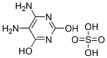 5,6-DIAMINOPYRIMIDINE-2,4-DIOL SULPHATE, 42965-55-9, 结构式