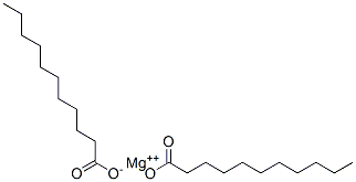 Diundecanoic acid magnesium salt Structure