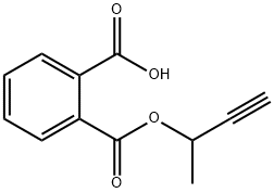 3-BUTYN-2-OL HYDROGEN PHTHALATE 结构式