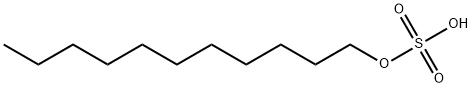 undecyl sulfate 化学構造式