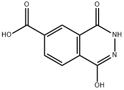 1,4-DIOXO-1,2,3,4-TETRAHYDROPHTHALAZINE-6-CARBOXYLIC ACID Struktur