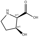 顺-3-羟基-DL-脯氨酸, 4298-05-9, 结构式