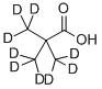 トリメチル-D9-酢酸 化学構造式