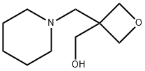(3-(PIPERIDIN-1-YLMETHYL)OXETAN-3-YL)METHANOL Structure