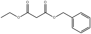 マロン酸ベンジルエチル 化学構造式
