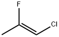 (Z)-1-CHLORO-2-FLUOROPROP-1-ENE Struktur