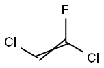 1,2-DICHLORO-1-FLUOROETHYLENE Struktur