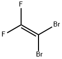 1,1-ジブロモ-2,2-ジフルオロエテン 化学構造式