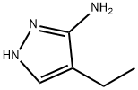 3-アミノ-4-エチル-1H-ピラゾール 化学構造式