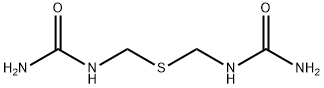 (carbamoylamino)methylsulfanylmethylurea 结构式