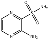 Pyrazinesulfonamide, 3-amino- (9CI) Struktur