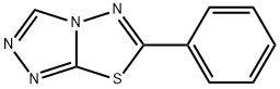 6-苯基-[1,2,4]三唑并[3,4-B][1,3,4]噻二唑 结构式