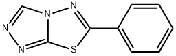 1,2,4-TRIAZOLO[3,4-B][1,3,4]THIADIAZOLE, 6-PHENYL- Structure