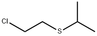 2-CHLOROETHYL ISOPROPYL SULFIDE Struktur
