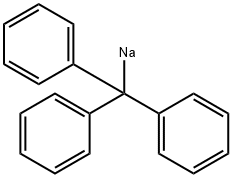 TRIPHENYLMETHYL SODIUM,4303-71-3,结构式