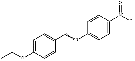 p-Ethoxybenzylidenep-Nitroaniline 结构式