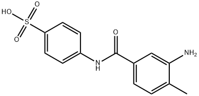 3-amino-4-methyl-4'-sulfobenzanilide 结构式