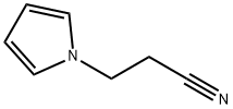 N-2-氰乙基吡咯,43036-06-2,结构式