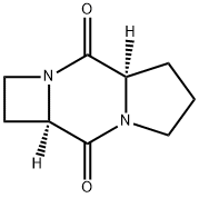 4H-Azeto[1,2-a]pyrrolo[1,2-d]pyrazine-4,9(2H)-dione,hexahydro-,(4aR-cis)-(9CI) 结构式
