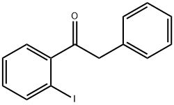 2'-ヨード-2-フェニルアセトフェノン 化学構造式