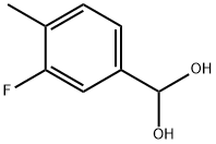 Methanediol, (3-fluoro-4-methylphenyl)- (9CI) Struktur