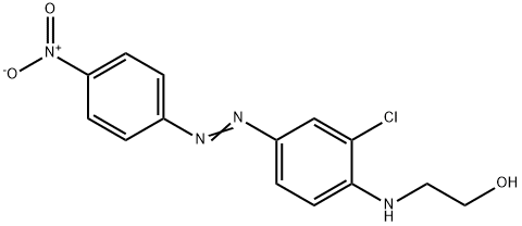 2-[[2-chloro-4-[(4-nitrophenyl)azo]phenyl]amino]ethanol  Structure