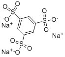 1,3,5-ベンゼントリスルホン酸トリナトリウム 化学構造式