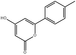 4-HYDROXY-6-P-TOLYL-PYRAN-2-ONE Struktur