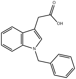 [1-Benzyl-indol-3-yl]-acetic acid Structure