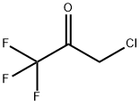 1-クロロ-3,3,3-トリフルオロアセトン 化学構造式