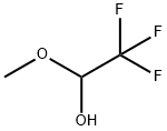 三氟乙醛缩甲基半醇, 431-46-9, 结构式