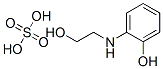 o-[(2-hydroxyethyl)amino]phenol sulphate 结构式