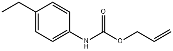 Carbamic acid, (4-ethylphenyl)-, 2-propenyl ester (9CI) Struktur