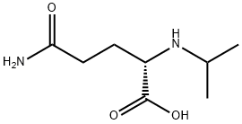 N'-异丙基-L-谷氨酰胺 结构式