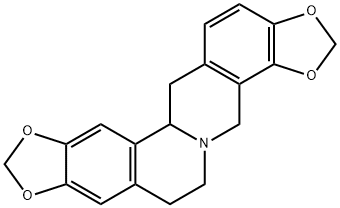 四氢黄连碱,4312-32-7,结构式