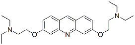 3,6-bis(2-(diethylamino)ethoxy)acridine,43129-68-6,结构式