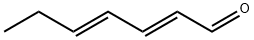 trans,trans-2,4-Heptadienal Structure