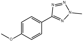 5-(4-METHOXY-PHENYL)-2-METHYL-2H-TETRAZOLE Struktur