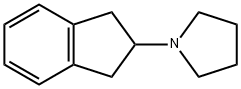 1-(2-Indanyl)pyrrolidine 结构式