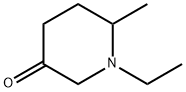 1-Ethyl-6-methyl-3-piperidinone Structure